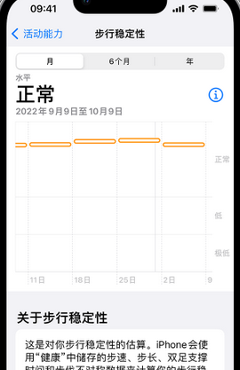 清水河iPhone手机维修如何在iPhone开启'步行稳定性通知'