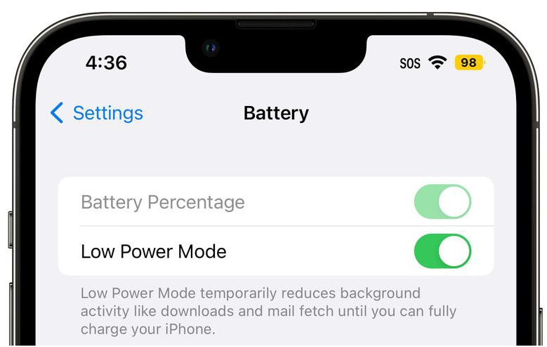 清水河苹果手机维修分享iOS 16 Beta 6电池百分比显示和Beta 5有什么不同 