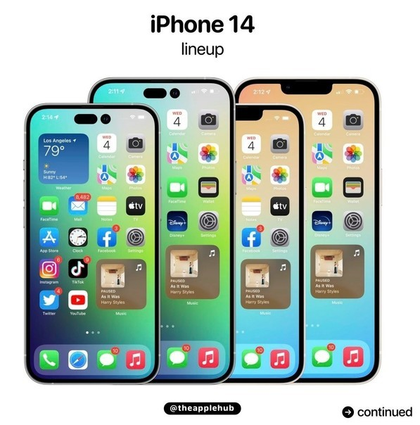 清水河苹果14维修分享iPhone 14全家福 