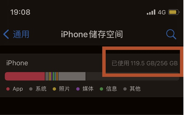 清水河苹果13维修分享iPhone13如何查看剩余内存 