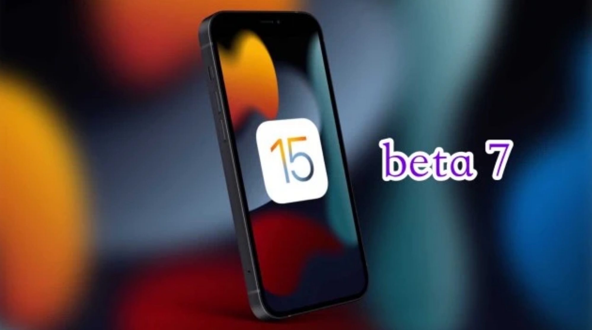 清水河苹果手机维修分享iOS15 Beta7修复了哪些内容 